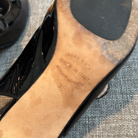 Elegant Black Slingback Heels - Picture 7 of 9